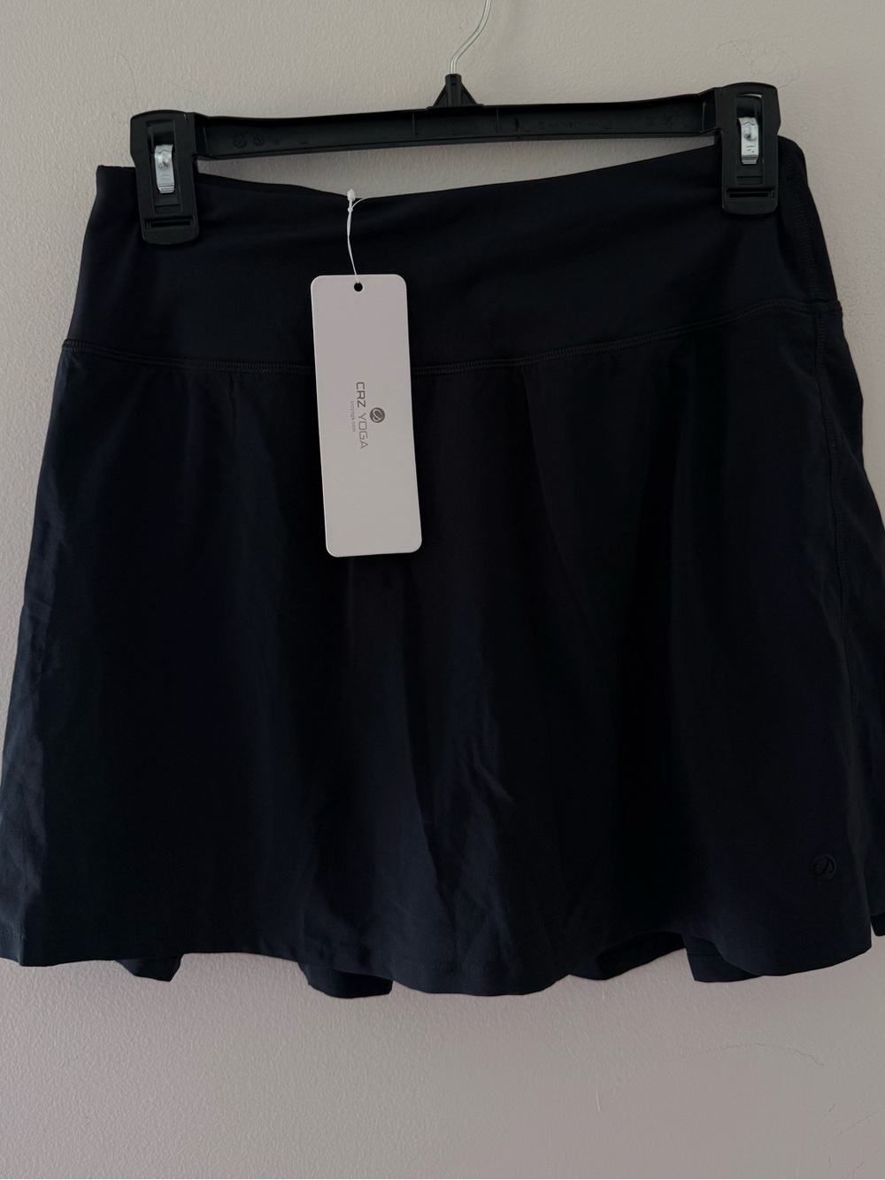 CRZ Yoga Sport Skirt Size Small Black NWT #Lux-Q